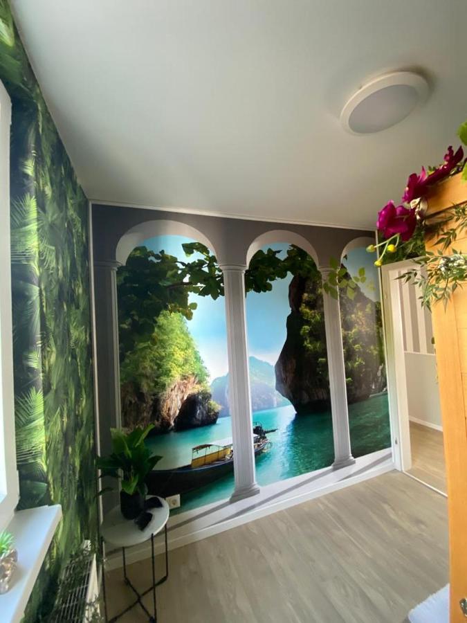 Schoene Ferienwohnung „Zum Glueck Tropical“ 아이제나흐 외부 사진